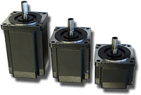 A few stepper motors