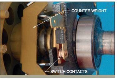 SWITCH CONTACTS COUNTER WEIGHT 