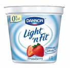 Danon yogurt light with sucralose